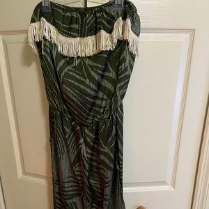 Fringe Capri jumper size L